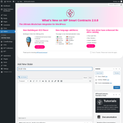 Page screenshot: Stakes → Add New Stake
