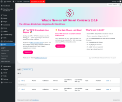 Page screenshot: NFT