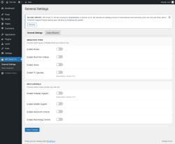 Page screenshot: WP Smart TV
