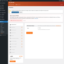 Page screenshot: SMS → Integrations