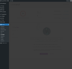 Page screenshot: Smush &rarr; Local WebP