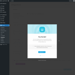 Page screenshot: Smush &rarr; Integrations
