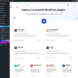 Page screenshot: Smush &rarr; Get More Free Plugins