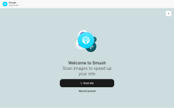 Page screenshot: Smush &rarr; CDN