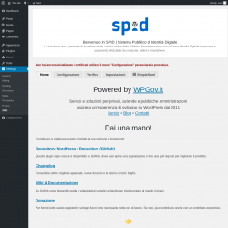 Page screenshot: Settings &rarr; SPID
