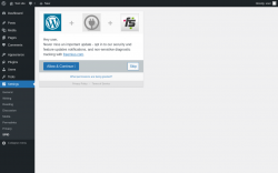 Page screenshot: SPID &lsaquo; Test site &mdash; WordPress