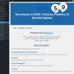 Page screenshot: Settings &rarr; SPID
