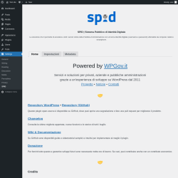 Page screenshot: Settings &rarr; SPID