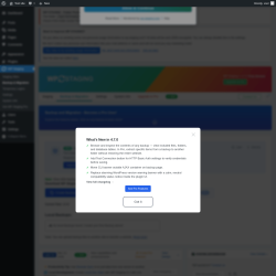 Page screenshot: WP Staging  &rarr; Backup & Migration