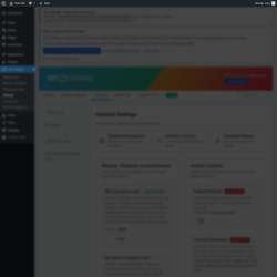 Page screenshot: WP Staging  &rarr; Settings