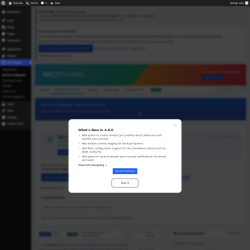Page screenshot: WP Staging  &rarr; Backup & Migration