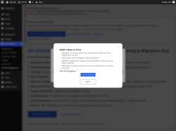 Page screenshot: WP Staging - Welcome &lsaquo; Test site &mdash; WordPress