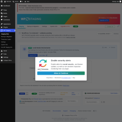 Page screenshot: WP Staging 