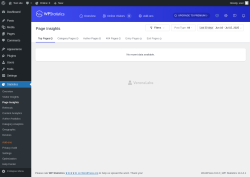Page screenshot: Statistics → Page Insights