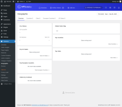 Page screenshot: Statistics → Geographic