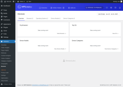 Page screenshot: Statistics → Devices