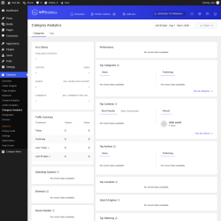Page screenshot: Statistics &rarr; Category Analytics