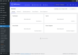 Page screenshot: Statistics &rarr; Devices