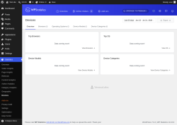 Page screenshot: Statistics &rarr; Devices