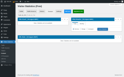 Page screenshot: Visitor Statistics → Content