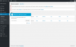 Page screenshot: Store Locator