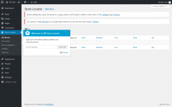 Page screenshot: Store Locator