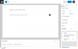 Page screenshot: Store Locator &rarr; New Store