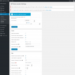 Page screenshot: Store Locator &rarr; Settings