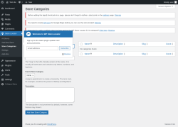 Page screenshot: Store Locator &rarr; Store Categories