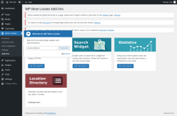 Page screenshot: Store Locator &rarr; Add-Ons