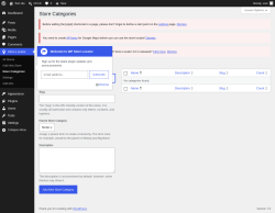 Page screenshot: Store Locator &rarr; Store Categories