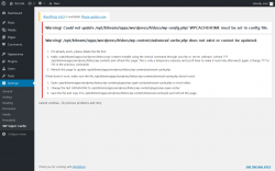 Page screenshot: Settings &rarr; WP Super Cache