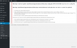 Page screenshot: Settings &rarr; WP Super Cache