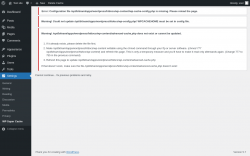Page screenshot: Settings &rarr; WP Super Cache