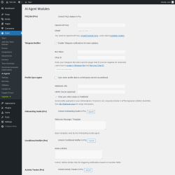 Page screenshot: Team → AI Agents