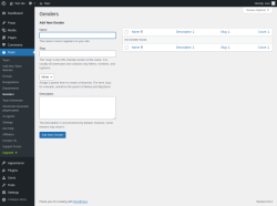 Page screenshot: Team → Genders