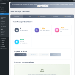 Page screenshot: Team → Tools