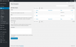Page screenshot: Tests → Answers