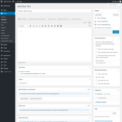 Page screenshot: Tests → Add New