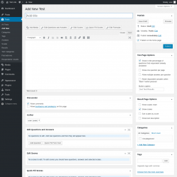Page screenshot: Tests → Add New