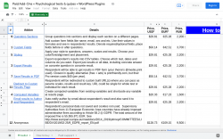 Page screenshot: Tests → Paid add-ons