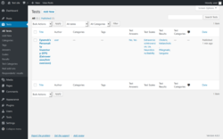 Page screenshot: Tests