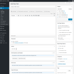 Page screenshot: Tests → Add New