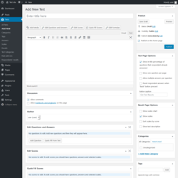 Page screenshot: Tests → Add New