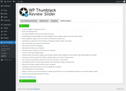 Page screenshot: WP Thumbtack → Get Pro