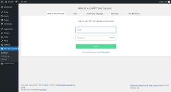 Page screenshot: WP Time Capsule