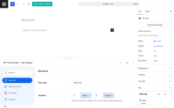 Page screenshot: Trips → Add New Trip
