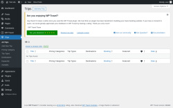 Page screenshot: Trips