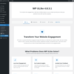 Page screenshot: About &lsaquo; Test site &mdash; WordPress