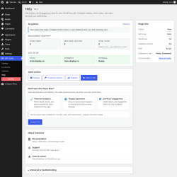 Page screenshot: WP ULike &rarr; Help